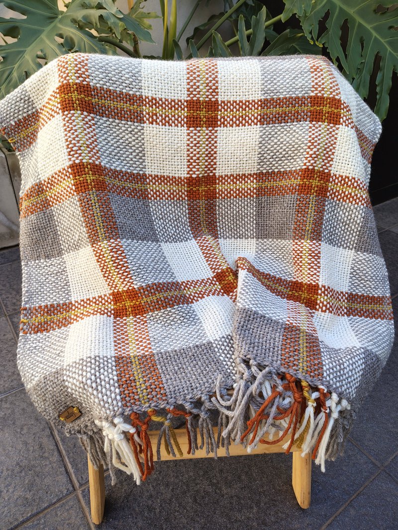 Mantas tejidas en telar Guapi artesanales